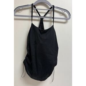 Nike Swim Convertible Tankini Top Black Small Women’s Strappy Mesh